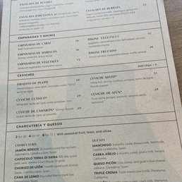 Menu Menu