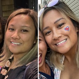 Before microblade + shade, and around 1 month after I got my touch up Before microblade + shade, and around 1 month after I got my touch up