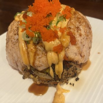 Old Dominion Grill and Sushi - Spicy Salmon Ball - Sushi Bars Near Me - Frederick, Maryland
