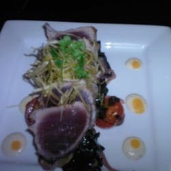The Loft Cafe + Courtyard - Seared ahi-so good