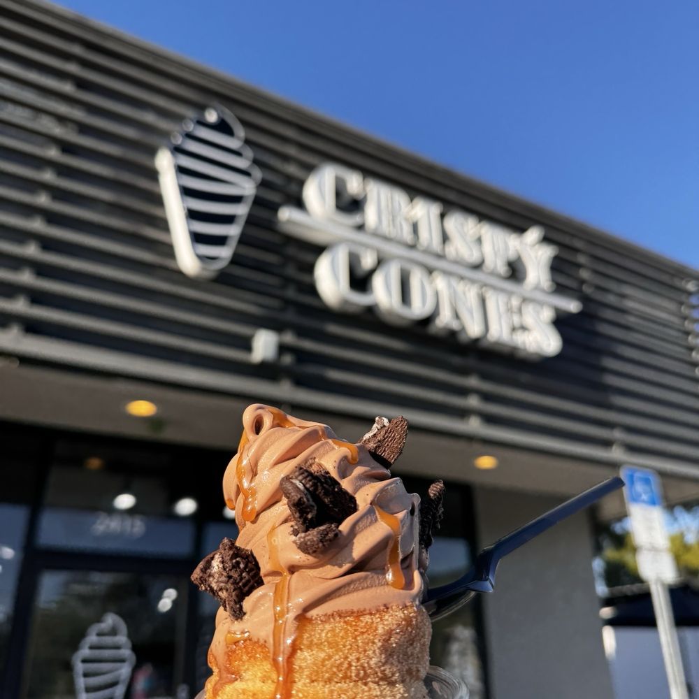 Crispy Cones - The cone I ordered - Ice Cream & Frozen Yogurt Near Me - Orlando, Florida Crispy Cones - The cone I ordered - Ice Cream & Frozen Yogurt Near Me - Orlando, Florida