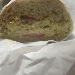 The Chicken Salad Hoagie is sooooo good.