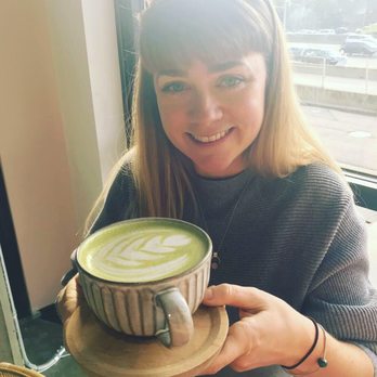Momo Cafe - Matcha latte - Desserts Near Me - Atlanta, Georgia Momo Cafe - Matcha latte - Desserts Near Me - Atlanta, Georgia