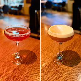Blueberry Lemon Drop and Mezcal Drink (I forgot the name but it was good) Blueberry Lemon Drop and Mezcal Drink (I forgot the name but it was good)