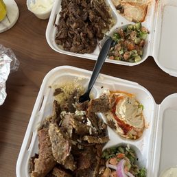 Beef Shawarma Plate
