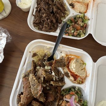 Elias Pita - Gyro Plate Beef Shawarma Plate - Mediterranean Near Me - Riverside, California