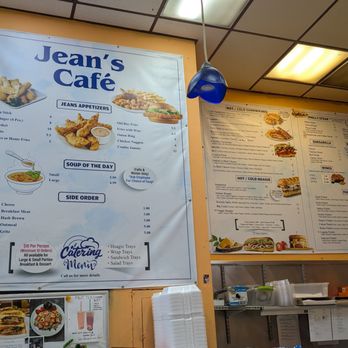 Jean's Cafe - More menu board - Cheesesteaks Near Me - Philadelphia, Pennsylvania