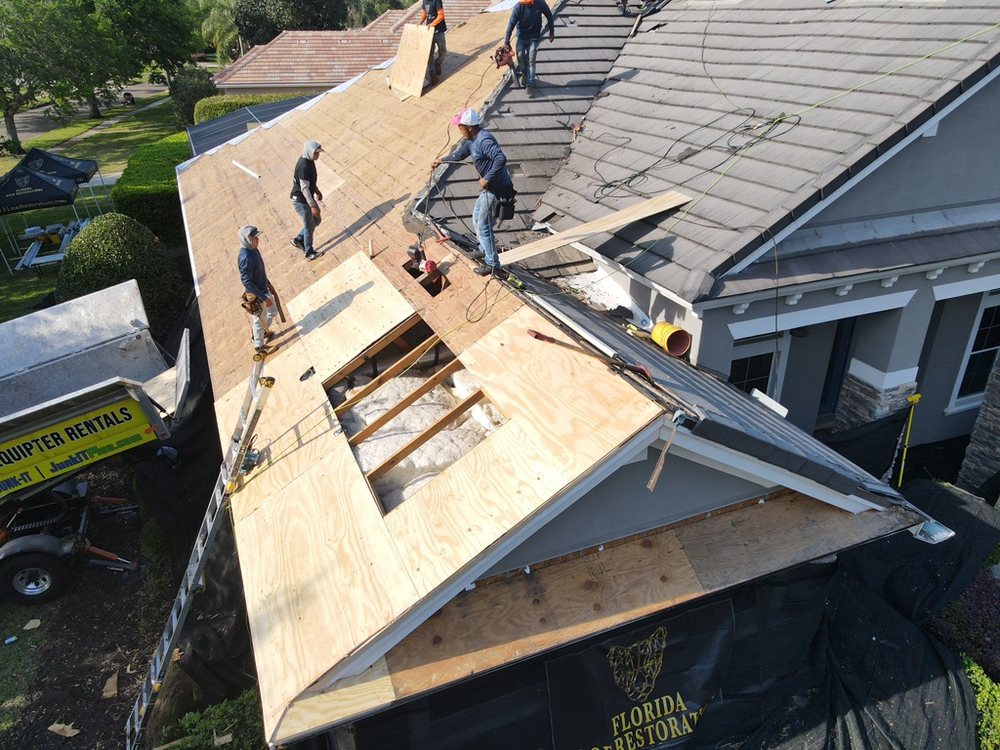 Slide of Florida Roof Restorations