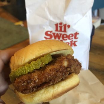 Sweet Chick - Nashville hot chicken sandwich ($10). - Breakfast & Brunch Near Me - Brooklyn, New York
