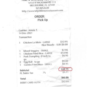 Tely's Chinese Restaurant - VERY Expensive - Chinese Near Me - Melbourne, Florida Tely's Chinese Restaurant - VERY Expensive - Chinese Near Me - Melbourne, Florida