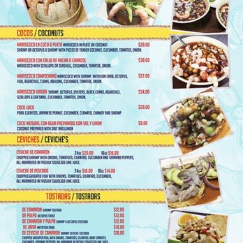 Mariscoco's Culiacan - Menu - Seafood Near Me - Coachella, California Mariscoco's Culiacan - Menu - Seafood Near Me - Coachella, California