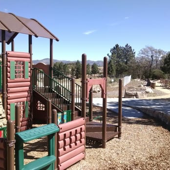 MacKay Park - The playground, looking back to the trail. - Parks Near Me MacKay Park - The playground, looking back to the trail. - Parks Near Me