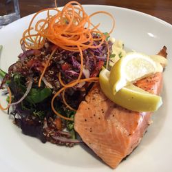 Ali's - Baked lemon salmon special- safe to say you can order Anything Salmon here and it'll be amazing.