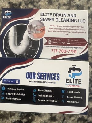 Elite Drain and Sewer Cleaning