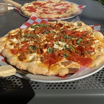 The Pizzeria of Bay Shore - Front- The Uncle Benny Back- margherita - Cocktail Bars Near Me - Bay Shore, New York The Pizzeria of Bay Shore - Front- The Uncle Benny Back- margherita - Cocktail Bars Near Me - Bay Shore, New York