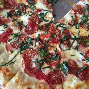 Pies & Pints - Margherita pizza with pepperoni and ham. - Pizza Near Me - Birmingham, Alabama Pies & Pints - Margherita pizza with pepperoni and ham. - Pizza Near Me - Birmingham, Alabama