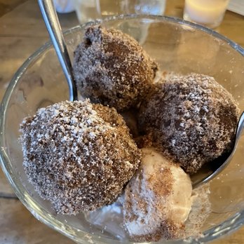 Zona Rosa - Bunuelos (pumpkin fritters, cinnamon sugar, marianne's horchata ice cream) - Mexican Near Me - San Jose, California Zona Rosa - Bunuelos (pumpkin fritters, cinnamon sugar, marianne's horchata ice cream) - Mexican Near Me - San Jose, California