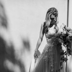 My custom wedding dress