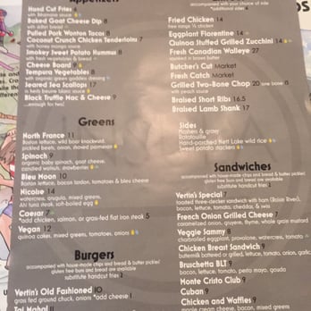 Insula - Dinner menu - New American Near Me - Ely, Minnesota