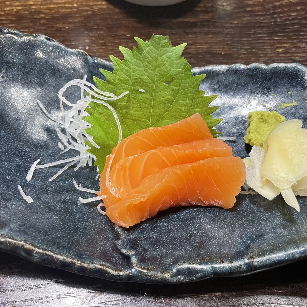 Umami - Salmon sashimi - Japanese Near Me - Bellevue, Nebraska Umami - Salmon sashimi - Japanese Near Me - Bellevue, Nebraska