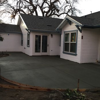 Shawn Sprague Construction - a concrete patio being built - General Contractors Near Me - Tehachapi, California