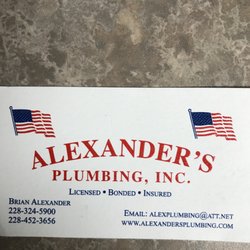 Alexander's Plumbing