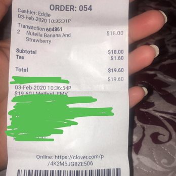 T-Swirl Crêpe - Order total for 2 crepes - Desserts Near Me - Forest Hills, New York T-Swirl Crêpe - Order total for 2 crepes - Desserts Near Me - Forest Hills, New York