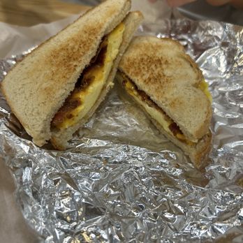 King Donut and Deli - Bacon, egg and cheese on wheat bread - Breakfast & Brunch Near Me - Daytona Beach, Florida