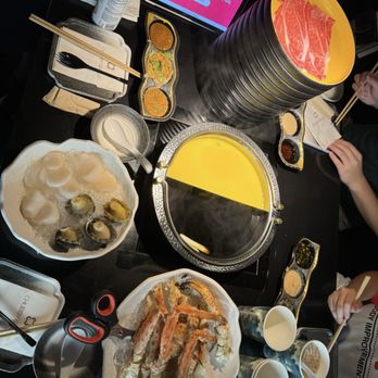 Chubby Cattle Shabu - Golden Chicken Broth and Sukiyaki broth! - Hot Pot Near Me - Duluth, Georgia Chubby Cattle Shabu - Golden Chicken Broth and Sukiyaki broth! - Hot Pot Near Me - Duluth, Georgia