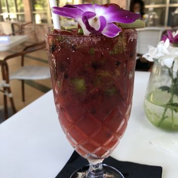 Full Bloom Vegan - Strawberry basil margarita - Vegan Near Me - Miami Beach, Florida Full Bloom Vegan - Strawberry basil margarita - Vegan Near Me - Miami Beach, Florida