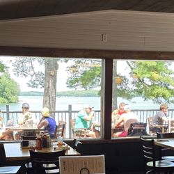 Summers on Long - Beautiful view through the dining room window.