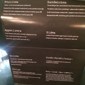 The Kroft - Menu - Sandwiches Near Me - Anaheim, California The Kroft - Menu - Sandwiches Near Me - Anaheim, California