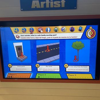 EdVenture Children's Museum - Smoke and fire trivia game - Children's Museums Near Me - Columbia, South Carolina