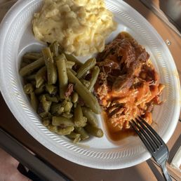 Pulled pork plate