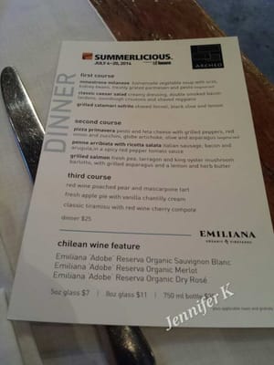 Menu photo 7 Distillery Events Toronto, ON