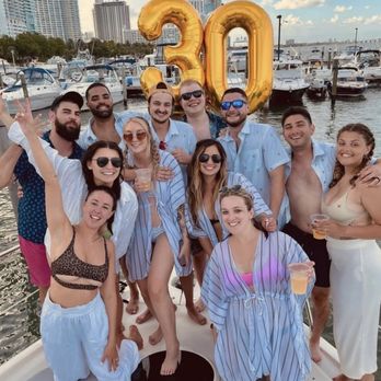 Mr.Frankmiami - birthday celebration aboard our boat - Boat Charters Near Me - Miami , Florida Mr.Frankmiami - birthday celebration aboard our boat - Boat Charters Near Me - Miami , Florida
