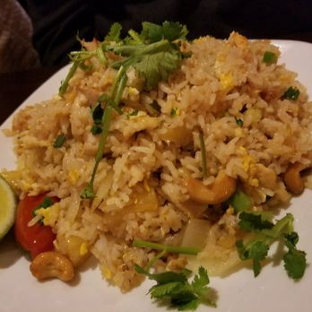 SriPraPhai Thai Restaurant - Pineapple Fried Rice - Thai Near Me - Woodside, New York