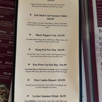 Krung Thep Thai Bistro - Chef's Special Menu - Thai Near Me - Corona, California Krung Thep Thai Bistro - Chef's Special Menu - Thai Near Me - Corona, California