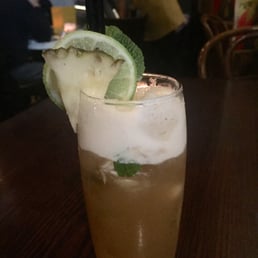 The Pineapple & Mint Mocktail Mojito
