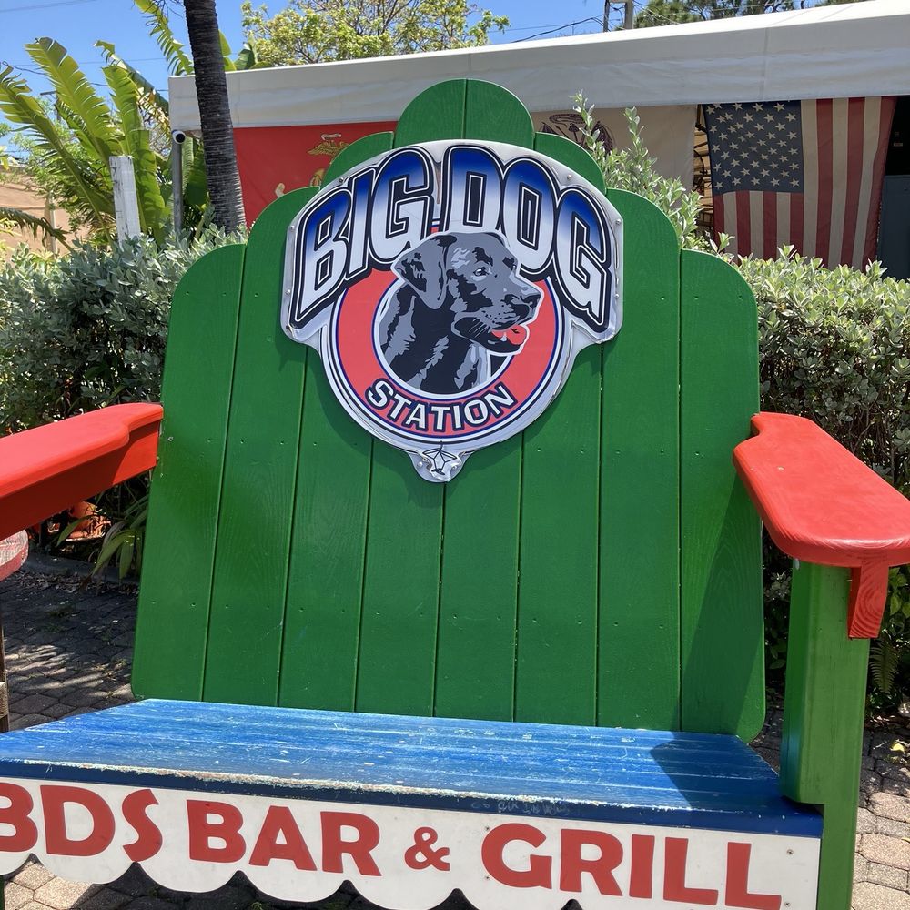 Big Dog Station - Chair/photo op - Sports Bars Near Me - Oakland Park, Florida Big Dog Station - Chair/photo op - Sports Bars Near Me - Oakland Park, Florida