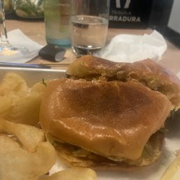 Blackened Grouper sandwich