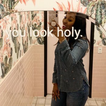Holy Matcha - Bathroom selfie - Tea Rooms Near Me - San Diego, California Holy Matcha - Bathroom selfie - Tea Rooms Near Me - San Diego, California