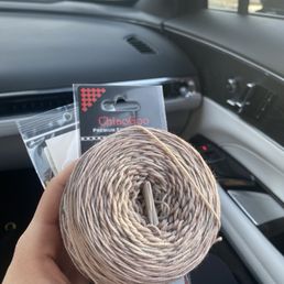 Sock yarn and Chiaogoo needles