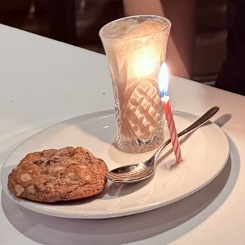 Michael Mina - Sweet birthday treat - New American Near Me - Las Vegas, Nevada
