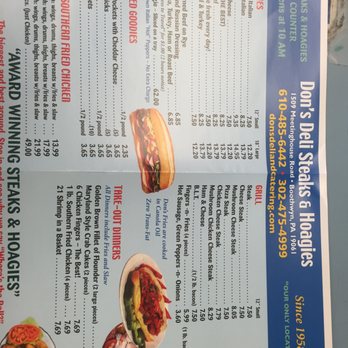 Don's Deli and Catering - Best hoagies - Delis Near Me - Boothwyn, Pennsylvania Don's Deli and Catering - Best hoagies - Delis Near Me - Boothwyn, Pennsylvania