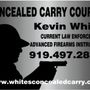 Photo of Kevin White's Concealed Carry