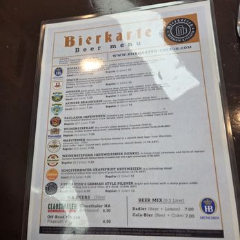 Biergarten - Beer menu - Wine Bars Near Me - Tucson, Arizona Biergarten - Beer menu - Wine Bars Near Me - Tucson, Arizona
