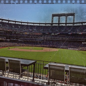 Citi Field - Vintagy photo from the bridge - Stadiums & Arenas Near Me - Corona, New York