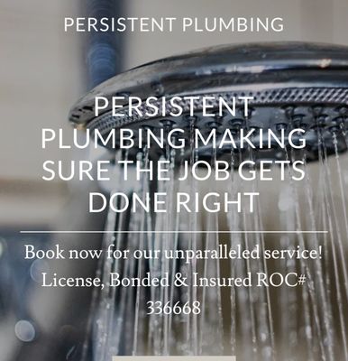 Persistent Plumbing Logo