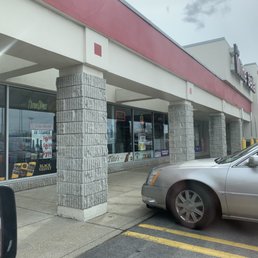 Outside of store front. Outside of store front.